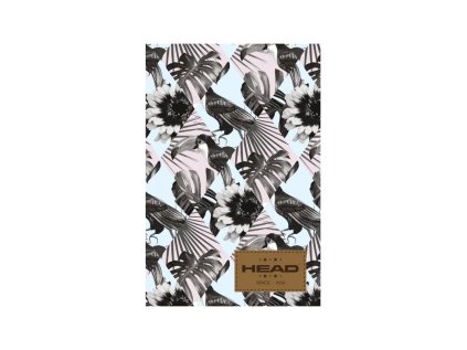 poznamkovy blok b5 head birds hd 165160 listov stvorcekovy 5x5mm