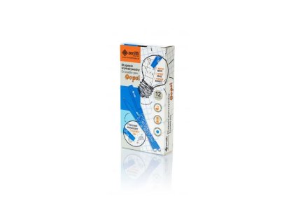 gumovatelne pero oops 06mm modre dve gumy krabicka 201319003