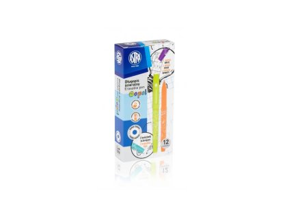 gumovatelne pero oops 06mm modre dve gumy mix farieb krabicka 201120002
