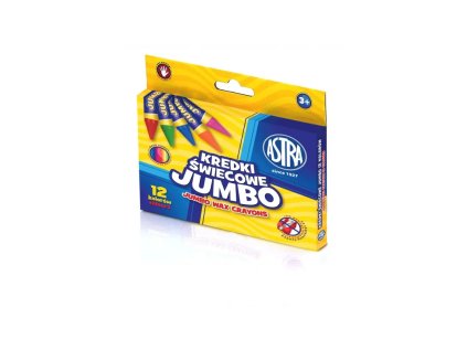 ASTRA Voskové barvičky Jumbo 12ks, 316118005