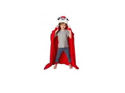 detska supersoft deka s 3d kapucou paw patrol marshall 110 140cm paw213047