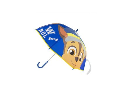 Dětský deštník PAW PATROL Chase Transparent, 2400000600