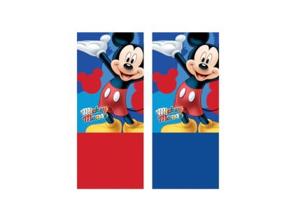 multifunkcna satka s flisom nakrcnik mickey mouse cerveny flis