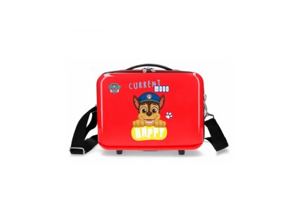 paw patrol red abs cestovny kozmeticky kufrik 21x29x15cm 9l 2193922
