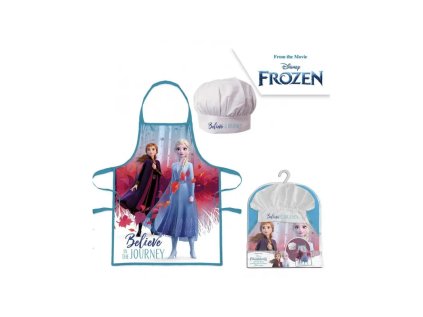 detsky kucharsky set ciapka a zastera disney frozen wd21501dt