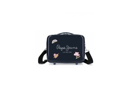 pepe jeans emi abs cestovny kozmeticky kufrik 21x29x15cm 9l 6183921