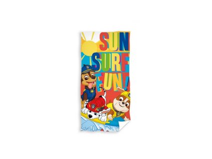 bavlnena osuska 70 140cm carbotex paw patrol paw215017