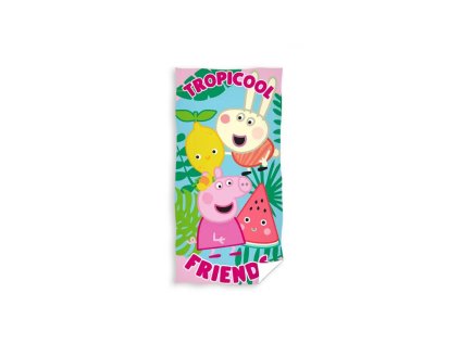 bavlnena osuska 70 140cm carbotex peppa pig pp213035