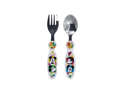 detsky pribor mickey mouse vidlicka a lyzicka 74318
