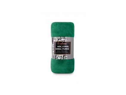 carbotex supersoft flisova deka coral 150 200cm zelena fleece201010