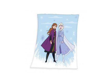 detska flisova deka 130 160cm herding disney frozen 2