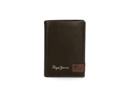 panska kozena penazenka pepe jeans strand brown hneda 7432032