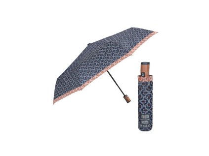 perletti technology damsky plnoautomaticky skladaci dazdnik fantasia zlty lem 21752