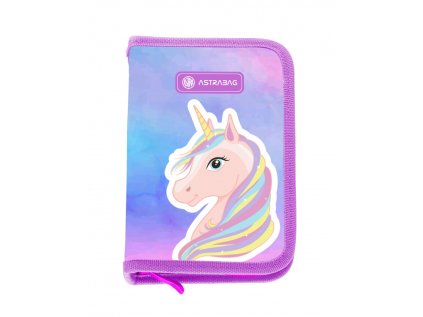 Vyklápěcí penál bez náplně AstraBAG PINK UNICORN, AC1, 503024052
