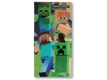 bavlnena osuska 70 140cm halantex minecraft mnc 310t