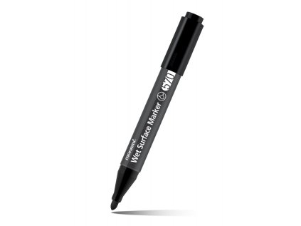monami permanentny popisovac na mokre povrchy wet surface 2mm cierny