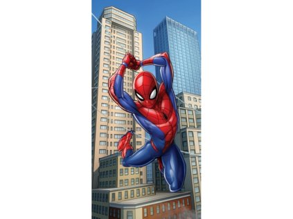 bavlnena osuska 70 140cm carbotex spiderman sm542111