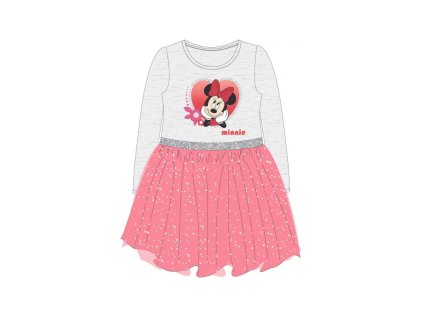 Dívčí šaty MINNIE MOUSE (Velikost 8 let (128cm))