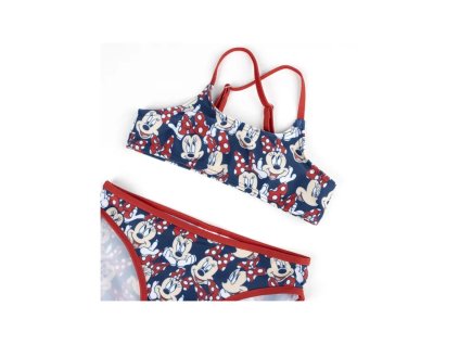 Dívčí dvoudílné plavky MINNIE MOUSE Bikiny, 2200008871 (Velikost 6 let (116cm))