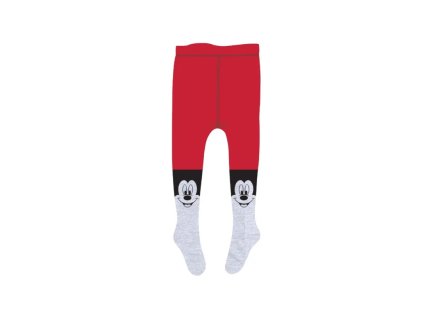Chlapecké punčošky MICKEY MOUSE / červené, 52368254 (Velikost 6 let (116cm))