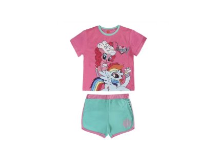 Bavlněné tričko a kraťasy MY LITTLE PONY (Velikost 3 roky (98cm))