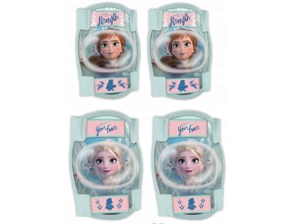 SADA 4 KS CHRÁNIČE KOLEN A LOKTŮ FROZEN (Velikost uni)