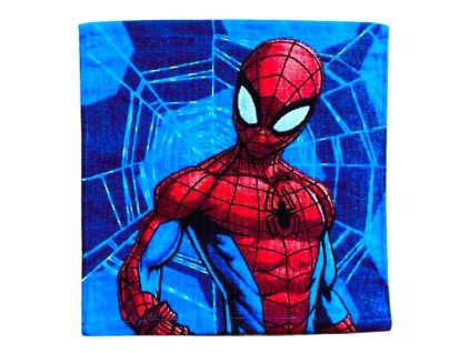 RUČNÍK NA OBLIČEJ SPIDERMAN crbt 16149 modrý (Velikost uni)