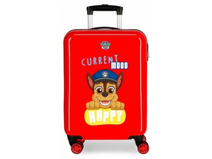 luxusny detsky abs cestovny kufor paw patrol red 55x38x20cm 34l 2191722