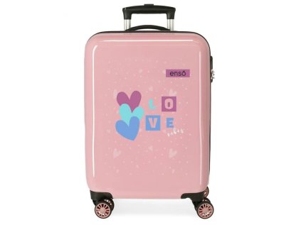 abs cestovny kufor enso love vibes 55x38x20cm 34l 9451721 small