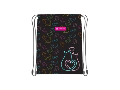 ASTRABAG, Sáček na přezůvky LOVE, AD1, 507023018