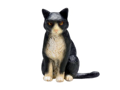387371 Cat Sitting Black and White 1 540x540