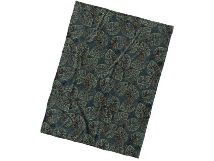 42971 mikroplysova deka listy v barvach podzimu 150x200 koso