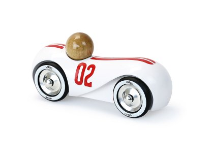 Vilac Dřevěné auto Streamline vintage bílé