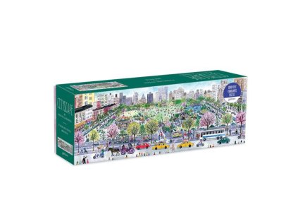 Galison Puzzle Panorama města 1000 dílků