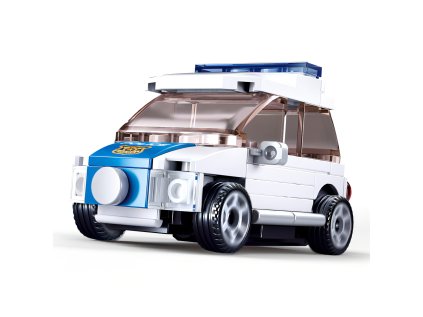 Sluban Power Bricks M38-B0916H Natahovací auto policejní