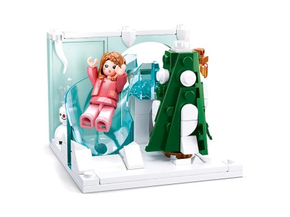 Sluban Mini Handcraft M38-B0989D Zima