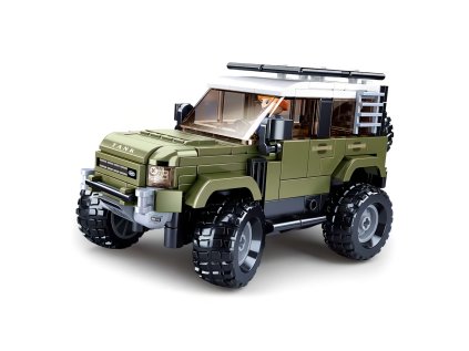 Sluban Model Bricks M38-B1015 Anglické SUV Attacker
