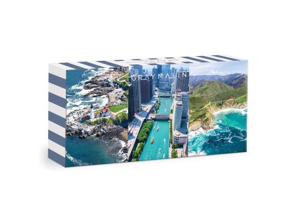 Galison Puzzle Letecké záběry USA 3×120 dílků
