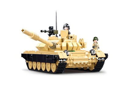 Sluban Model Bricks M38-B1011 Bitevní tank T-72B3 2v1