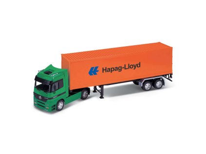 Welly Tahač s přívěsem Mercedes-Benz Actros 1:32