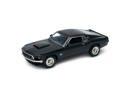 Welly Ford Mustang Boss 429 (1969) 1:24 černý
