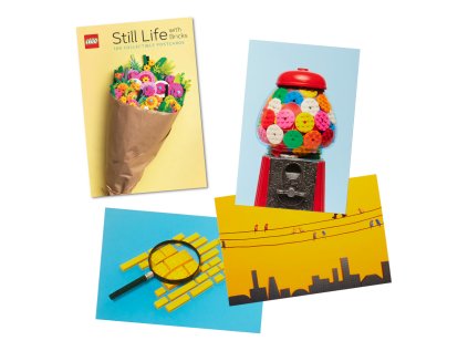 Chronicle Books LEGO® Zátiší s kostkami 100 ks pohlednic