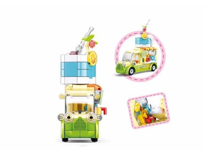Sluban Girls Dream M38-B0993C Smoothie vůz
