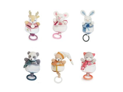 Doudou Plyšová hudební hračka 20 cm