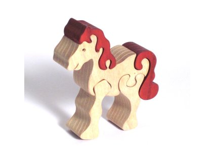 vyr 213drevene puzzle kun sivak bily