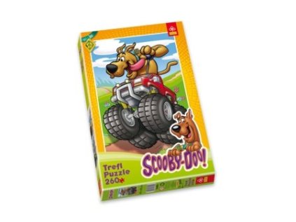 PUZZLE SCOOBY DOO RYCHLÁ JÍZDA 260 DÍLKŮ