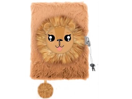 Památník/zápisník s visacím zámkem A5/96 listů, LEV