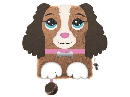 Památník/zápisník s visacím zámkem A5/96 listů, CAVALIER