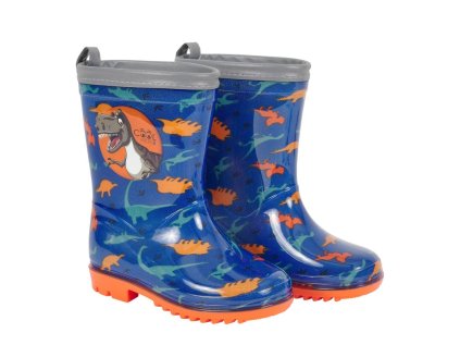 Dětské reflexní holínky Perletti Cool Kids Dinosaur, 15647 (Velikost 24/25)