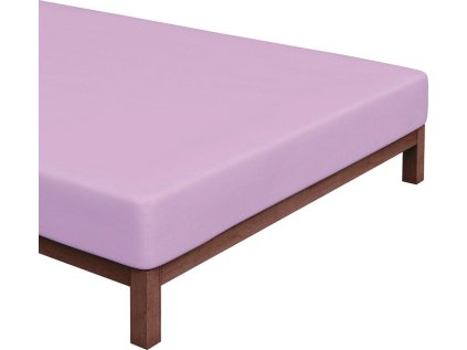 Jersey prostěradlo Fialkové Rozměr: 90x200 cm